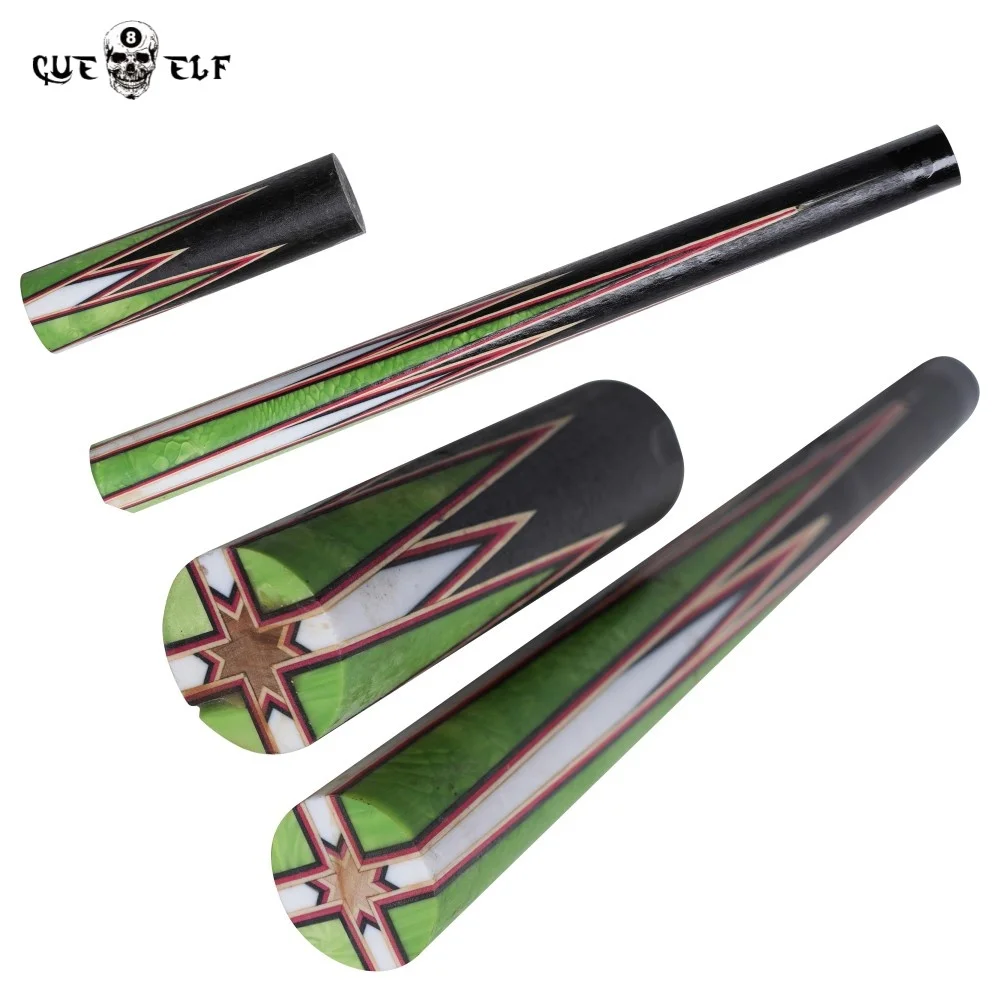 

New Arrival Ebony Wood Dragon Scale with Inlay Design for Billiard Pool Cues Carom Cues Butt 3C Technology