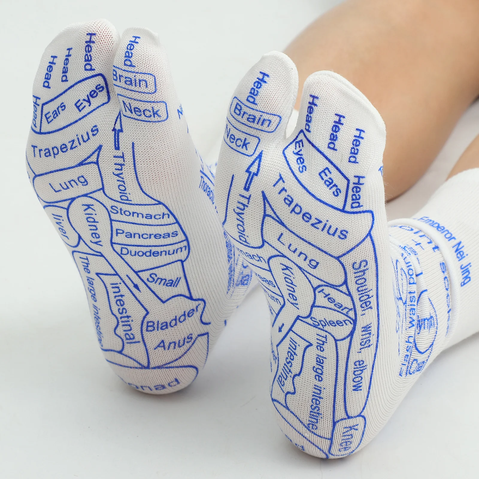 

1Set Acupressure Socks and Massager Set Improve Foot Health Suitable for Various Occasions Acupressure Socks Acupoint Sock