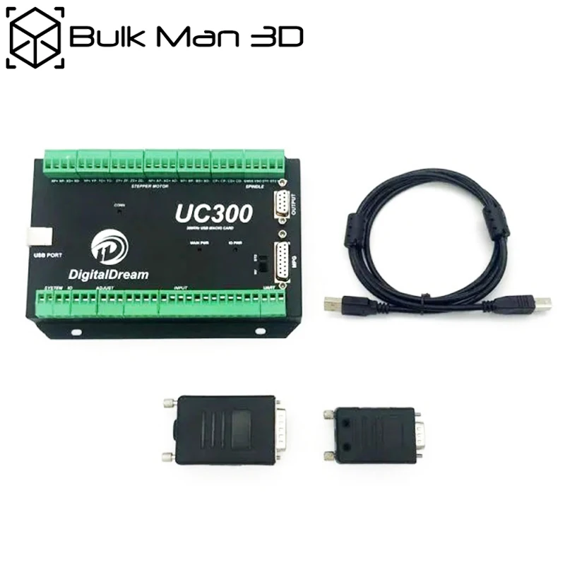 

UC300 Mach3 CNC Controller USB 4/6 Axis Motion Control Card NVUM Upgraded for CNC Router Milling Machine