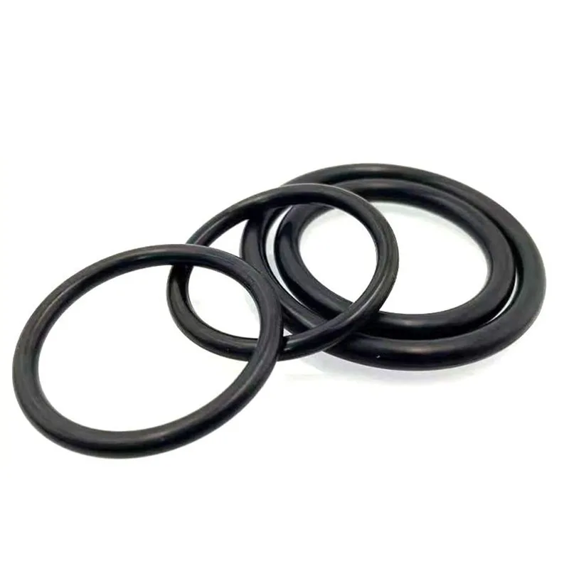 50pcs/Bag Nitrile Rubber O-ring Black NBR CS 1-4mm OD 4-40mm O Ring Gasket Round Corrosion Automobile Oil Resist Sealing Washer