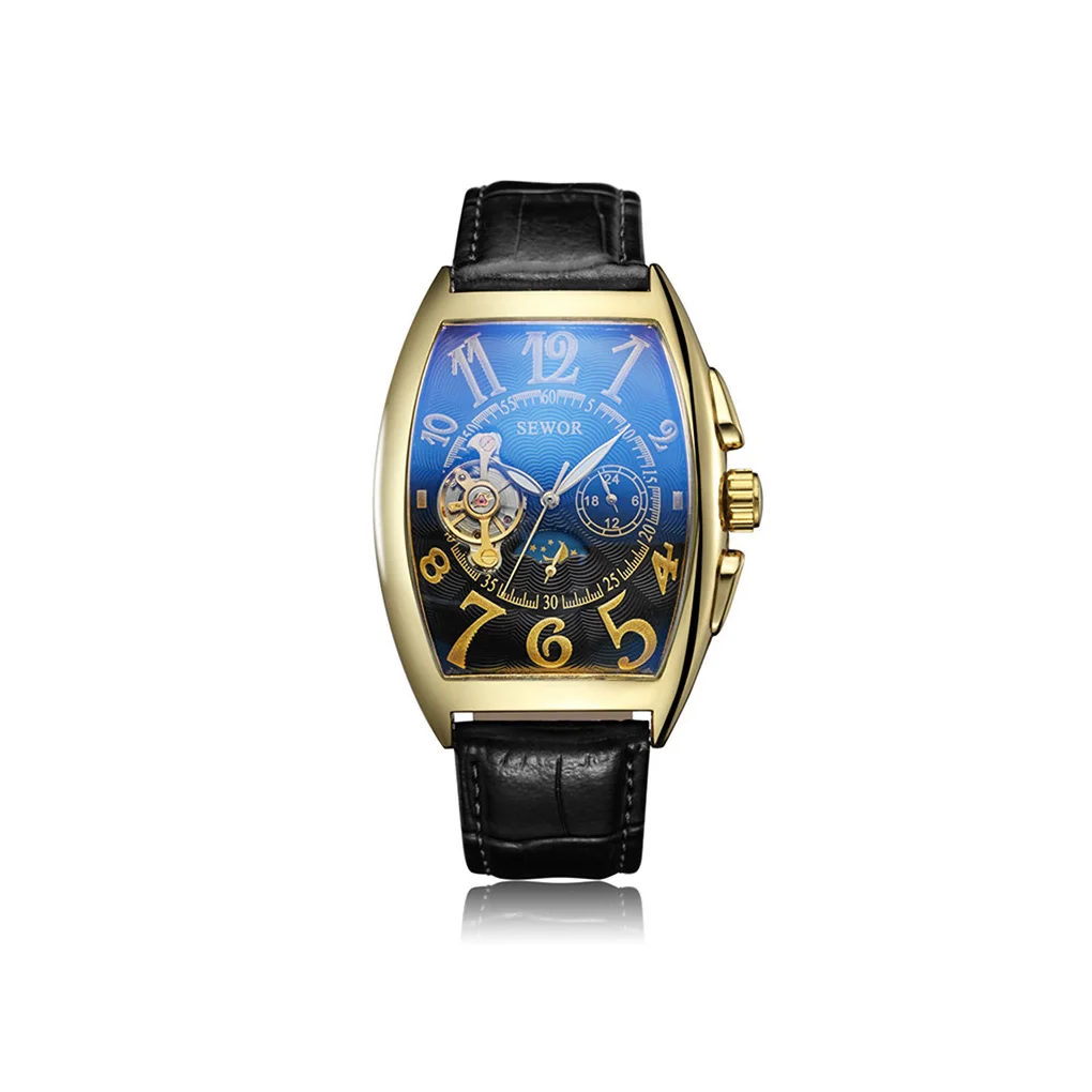 

Men Wrist Watch Pin Buckle Waterproof Luminous Automatic Wristwatch