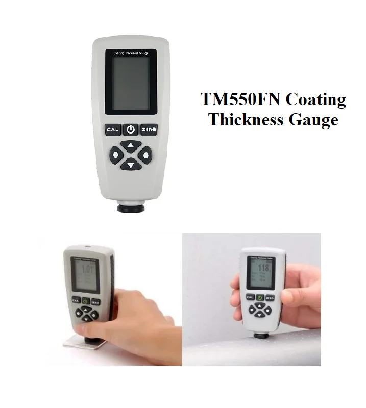 TM550FN automobile Paint Coating Thickness Gauge Meter Tester Digital Coating Thickness Gauge