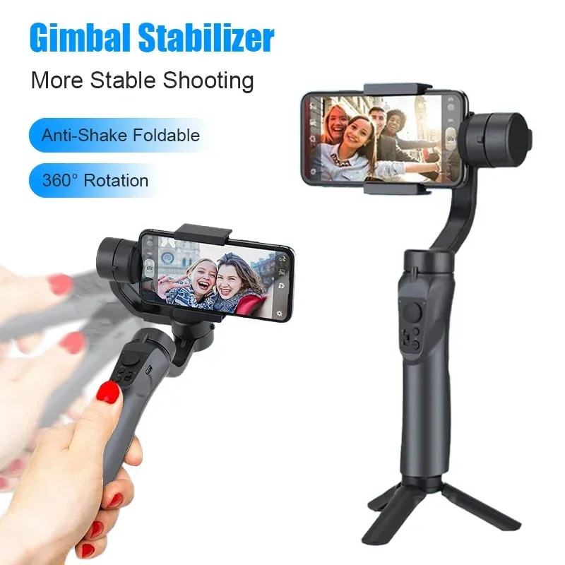 

3-Axis Handheld Gimbal Wireless Bluetooth Phone Gimbal Stabilizer for New Tripod Gimbal Smartphone Stabilizer Gimbal