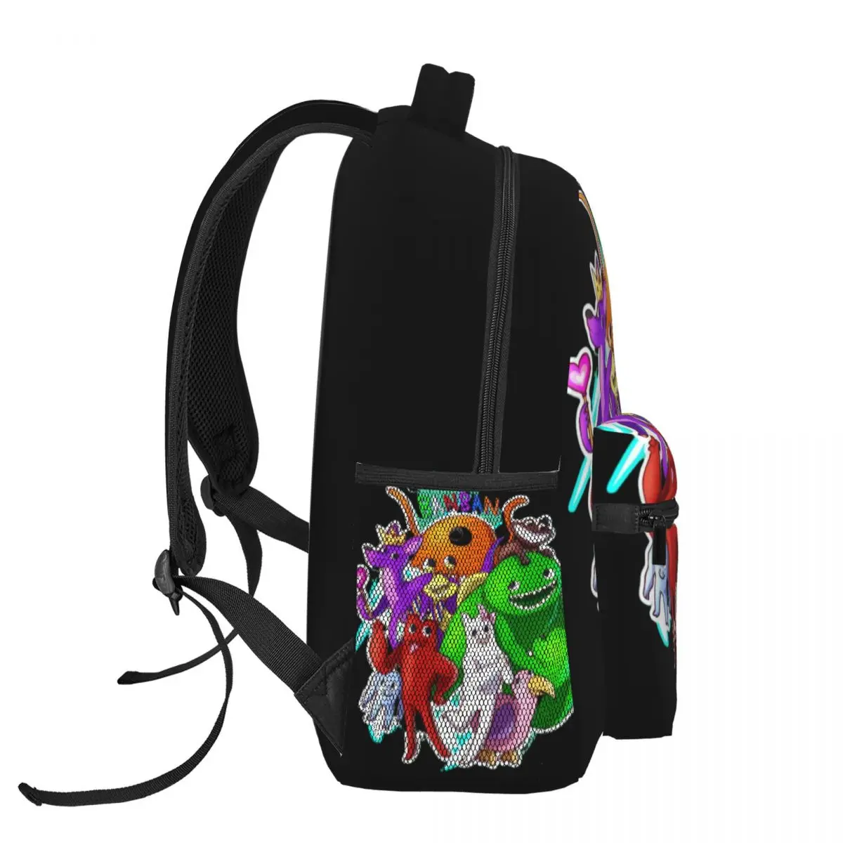 Garten Anime BanBan Mochilas escolares,Bolsas de libros de dibujos animados para niños y niñas,Mochila infantil para Grades1-4 Junior,Bolsa para alumnos de 16 pulgadas