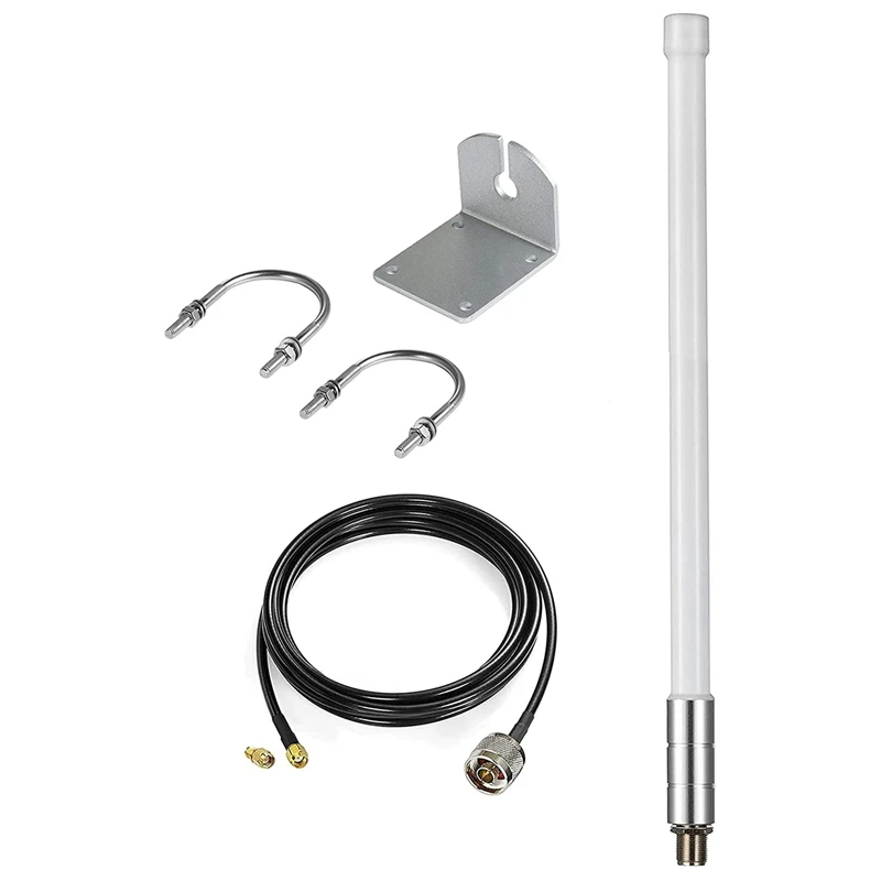 

NEW-8Dbi Long Range Cellular Ultra Distance Lora Gateway Antenna Omni-Directional Glass Fiber Lorawan 915Mhz Antenna