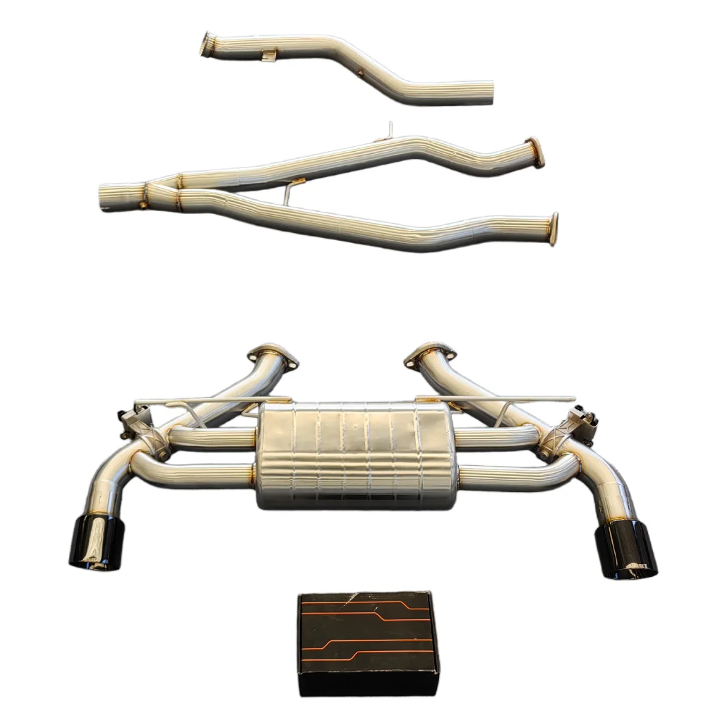 Race Performance Catback Muffler for Z4 G29 M40i 3.0 2019-2024 Tuning Valvetronic Exhaust System Y Mid Pipe Muffler - view 3