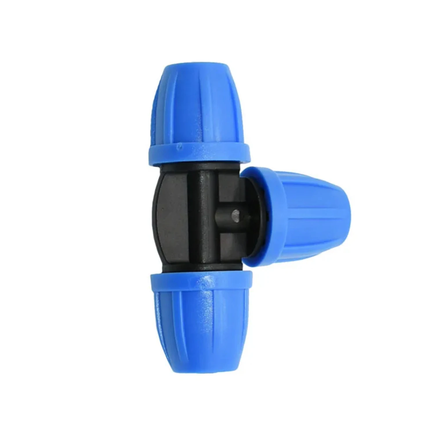 Tuinslang 3/8 "T-Shirt Weerhaak Connector Borgmoer 8/11 Watersplitter Water T Type 3-weg Connector 40 Stuks