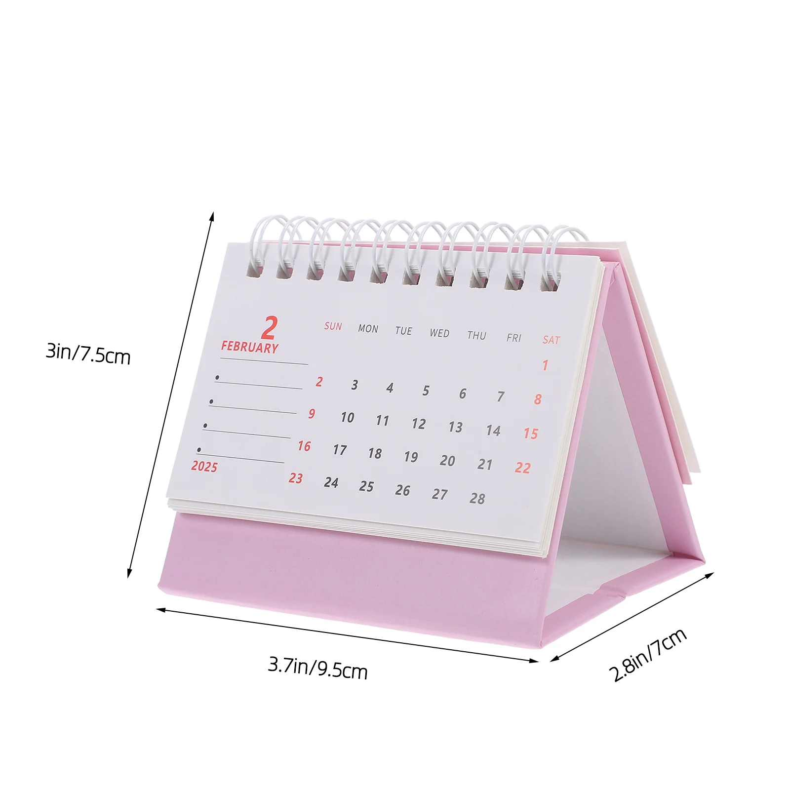 2025 Desk Calendar Wall Planner Daily Schedule Small 2024 Calendars Digital Note Household Decorative Standing Simple Dating