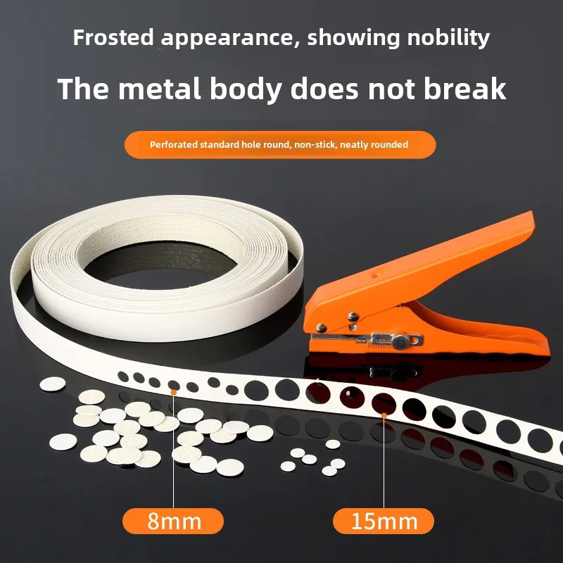

8-15mm Hole Card Punching Tool for Plastic Sheet Paper PVC ABS Opener Nail Hole Masking PlierManual Edge Band Puncher Plier