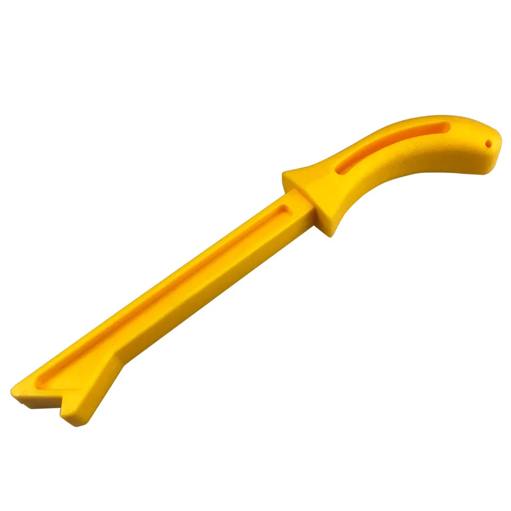 

1-Piece Yellow Woodworking Tool Plastic Woodworking Safety Push Handle for DIY Woodworking Enssential Hand Tools