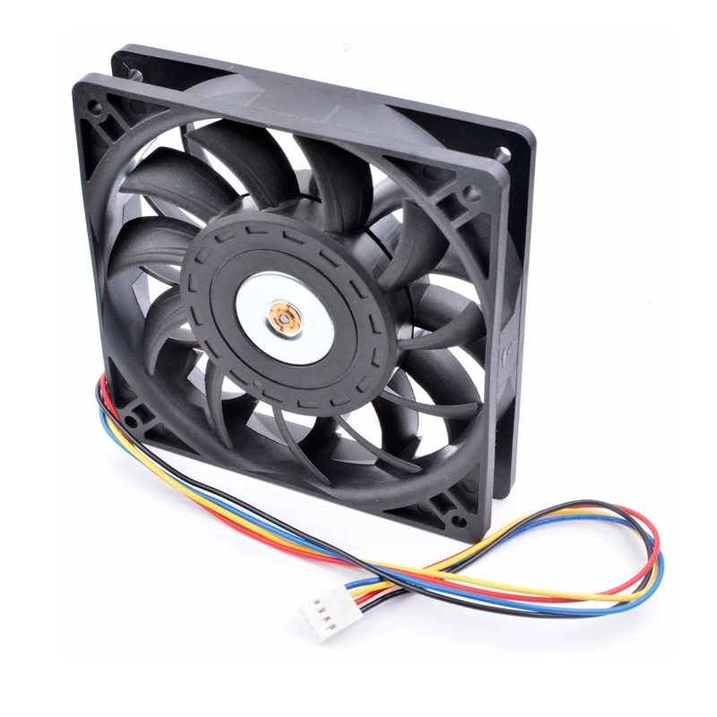 Brand new original ANCHAOPU FFB1212SH 12cm 12025 120mm fan DC12V 1.24A 4 lines pwm high speed server chassis cooling fan