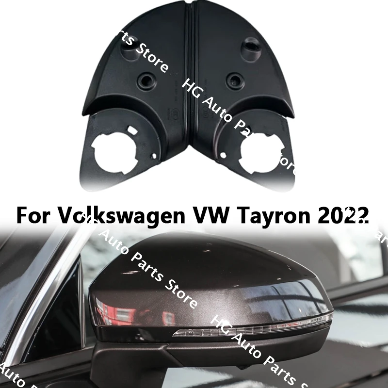 

For Volkswagen VW Tayron 2022 With 360 Panoramic Hole and Puddle Light Hole Rear View Mirror Lower Cover Left and Right