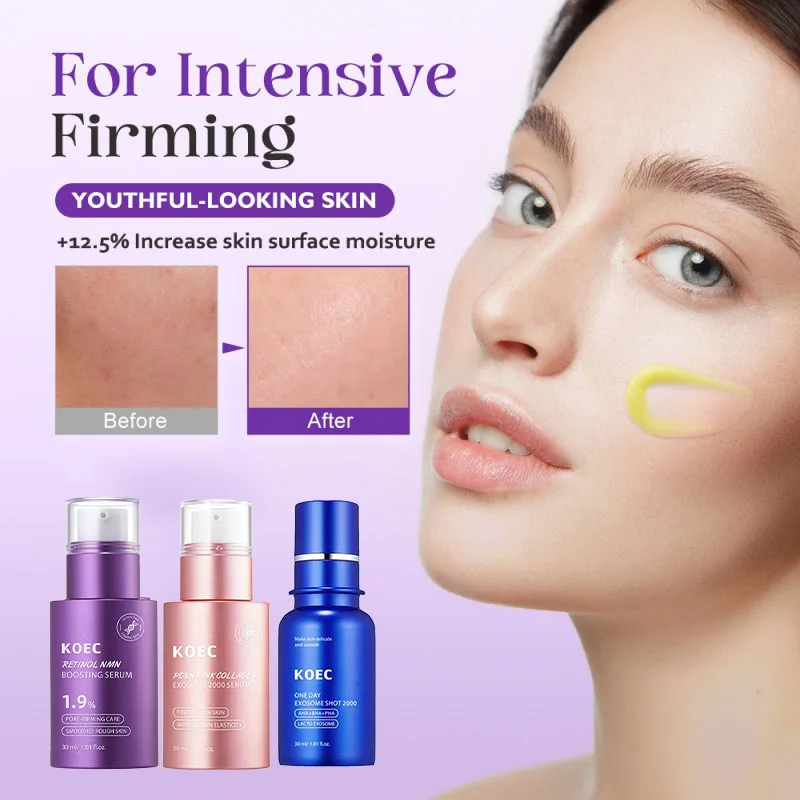 

Koec Retinol Антивозрастная эссенция для лица Пептидная коллагеновая эссенция Корейский лифтинг лица Укрепляющий успокаивающий крем Увлажняющий увлажняющий