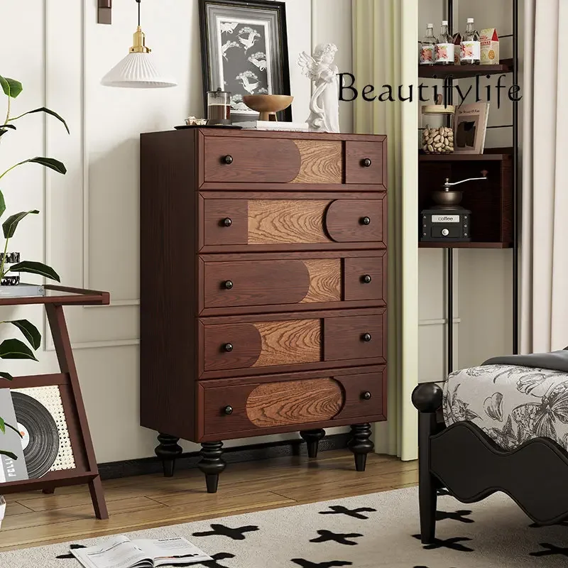 

WM Unique Rustic Living Room Cabinet Vintage American Luxury Retro Living Room Cabinet French Glamor Vintage Furniture Cabinet