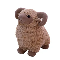 Lovely little sheep, plush toys, sheep, dolls, pillows, sleeping Korean dolls