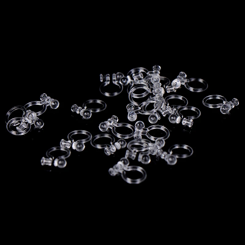 

Invisible Clip-on Earring Converters For Non Pierced Ears Jewelry Findings