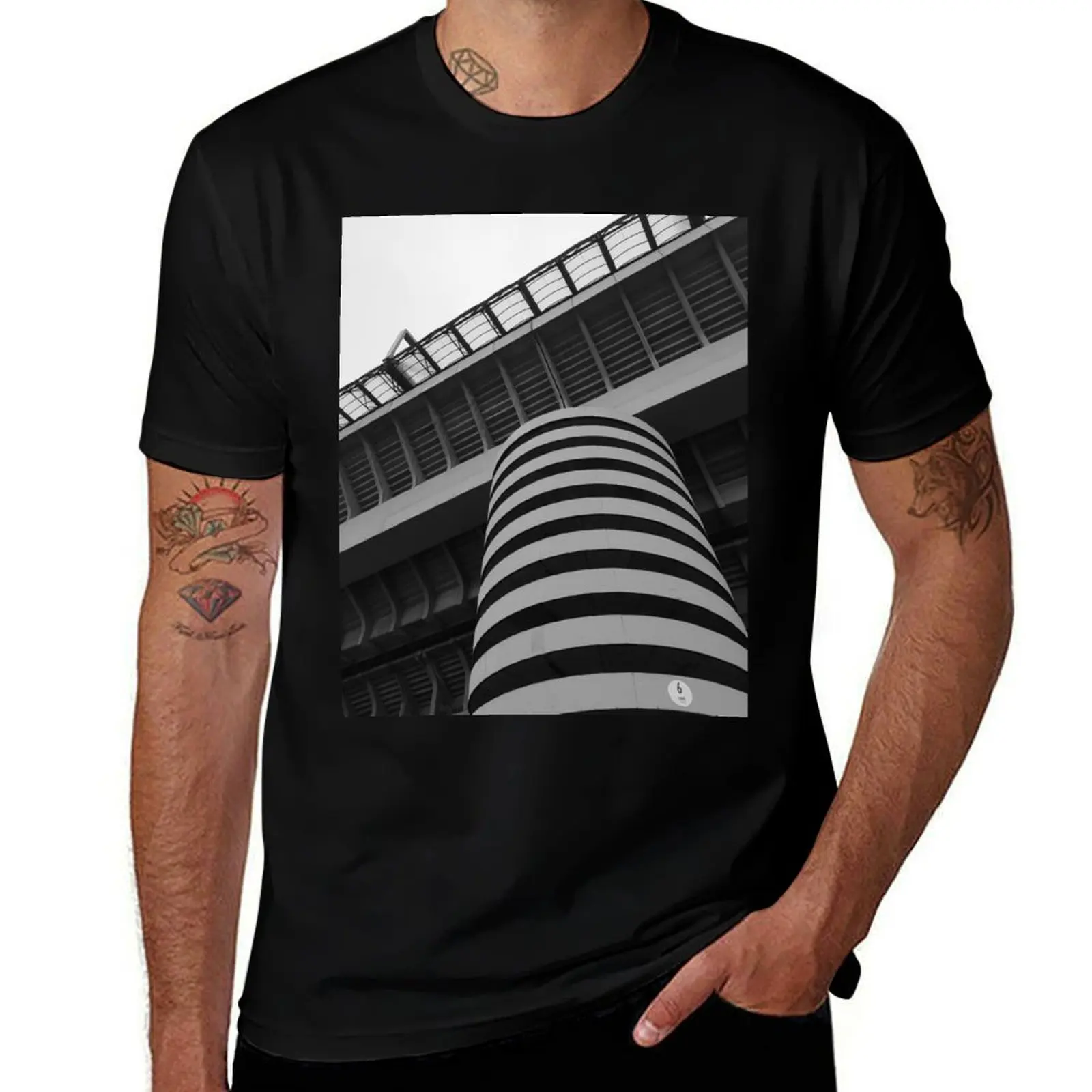 

Column of the San Siro stadium - Giuseppe Meazza T-Shirt man tshirt t shirt for man T-Shirt