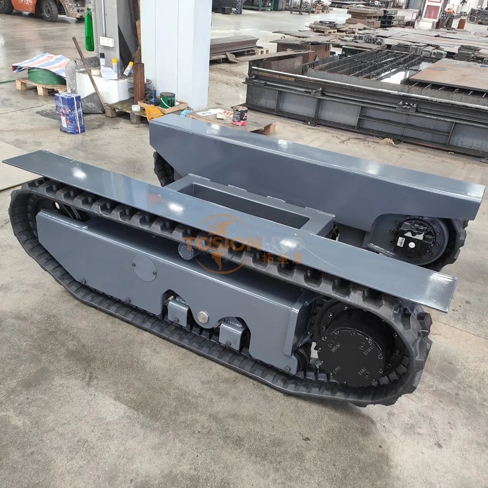 China Suppliers Agriculture Farming Cherry Harvest Machine Mini Excavator Track System Sprocket Track Chassis Undercarriage