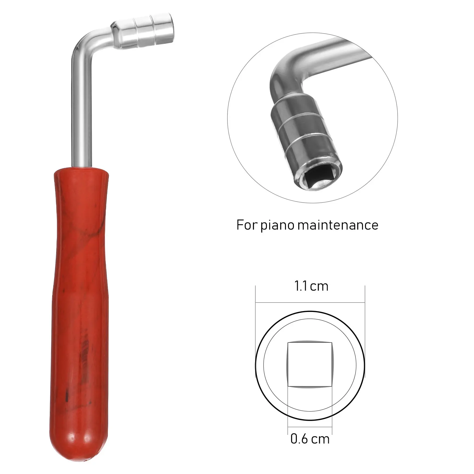 

Набор инструментов для настройки пианино: высококачественный ключ, демпферные полоски, ручки-стикеры, вибродемпферы для надежной калибровки пианино