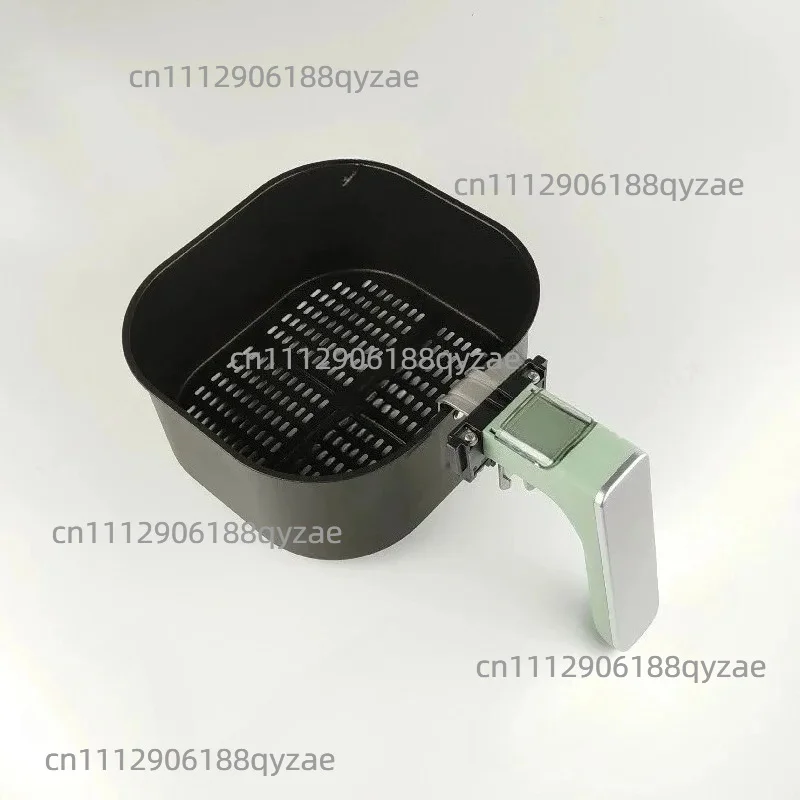 Apply To  Air Fryer HD9200 9252 9255 Baking Basket, Frying , Oil Receiving Tray, Knob Accessories
