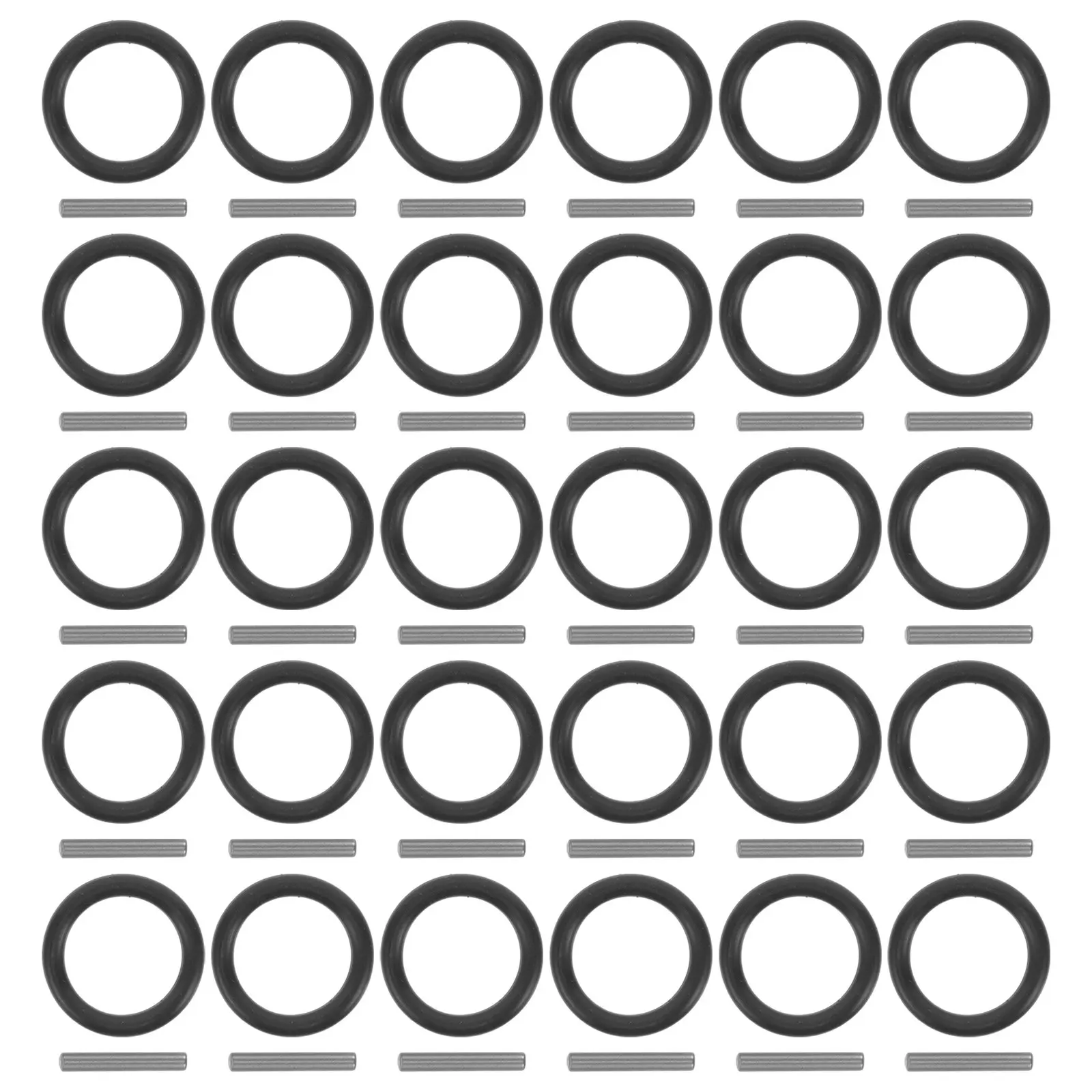 

50Sets Multi-Use Electric Wrench Socket Pins Retaining Rings Strong Material for Reliable Repairing Parts Heavy Duty