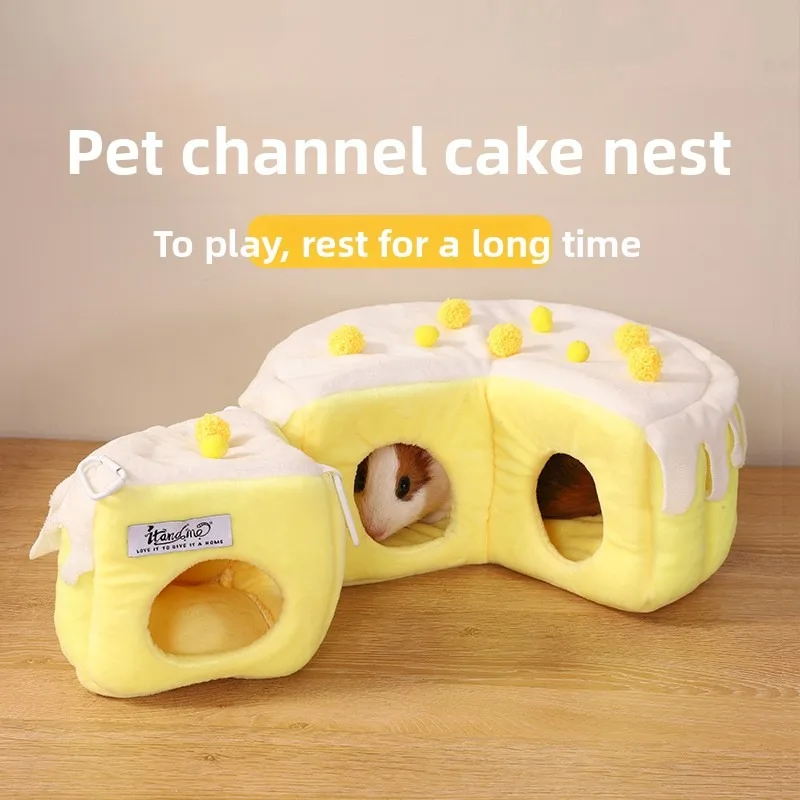 

Hamster Avoidance Channel Hamster Nest Hamster Supplies Pet Cotton Nest Hanging Play Hamster Accessories