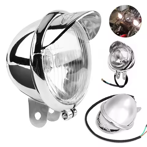 Modified Motorcycle Fog Lamp for Honda Jialing Dayang Haojue Suzuki GN125 CBT125 CM125 CA250 HJ125 V-Man Decoration Safty Lights