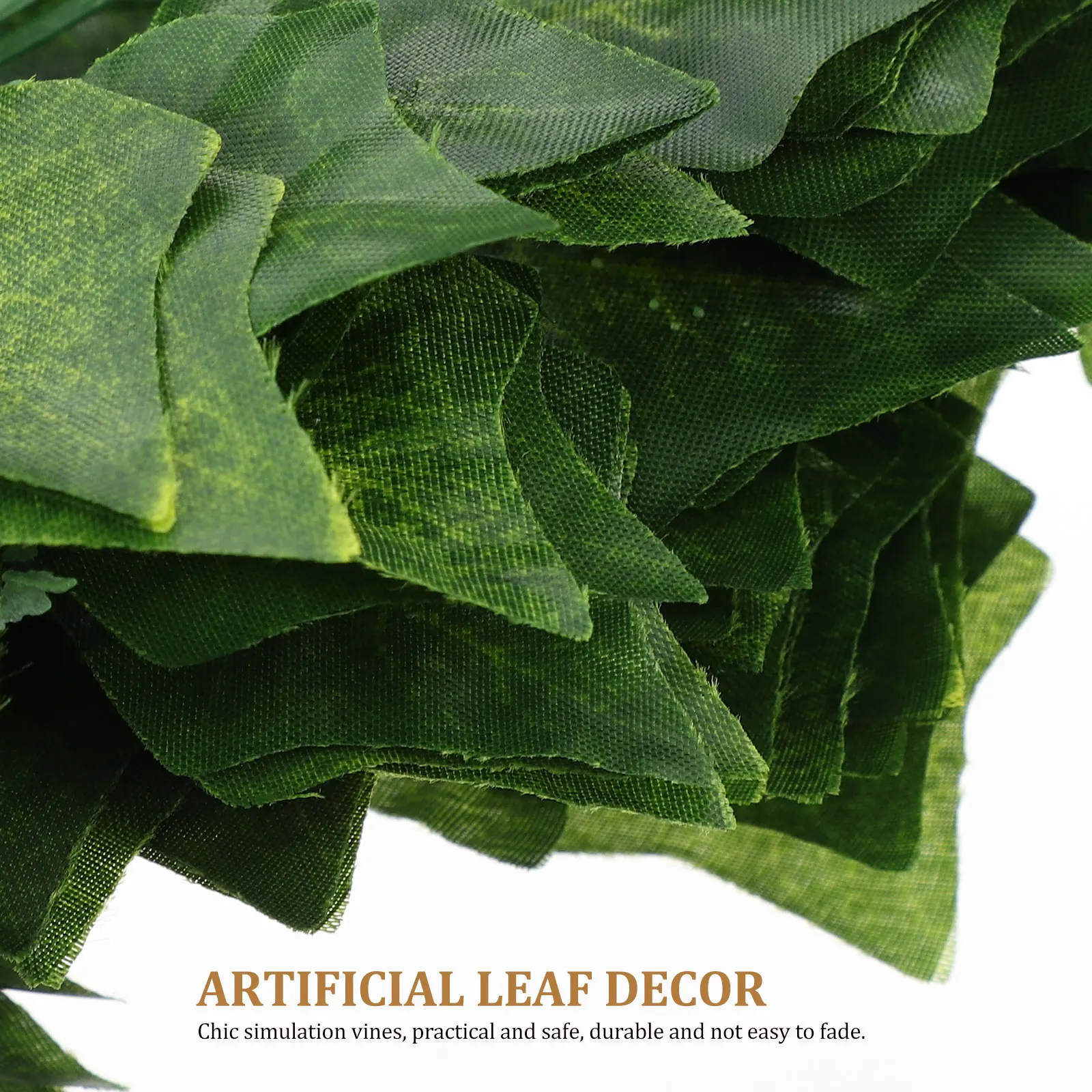 

12 pcs Simulation Lifelike Vine Garland For Garden Hanging Decor Indoor Wall Artificial Plant Rattan Fake Leaf Vine