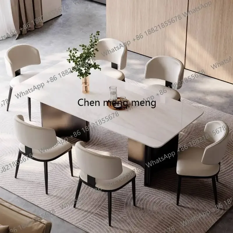 

Center Decorations Dining Table White Ornament Mid Century Dining Table Living Room Restaurant Tavolino Da Salotto Furniture