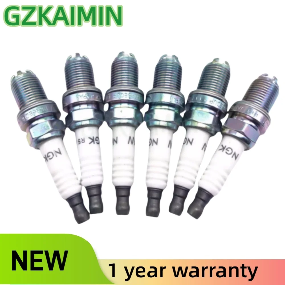 

Набор из 6 шт. OEM 12120037607 Свеча зажигания для BMW E39 E46 M54 M62 E38 E65 E34 E36 Z3 320 528 Double Laser Platinum BKR6EQUP 3199