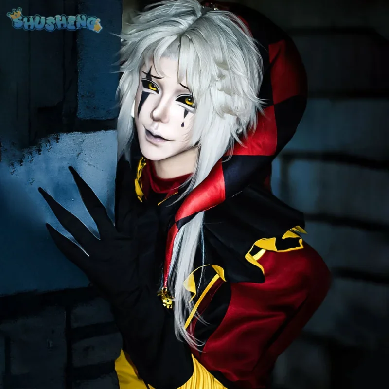 2025 لعبة غريب كوس السيرك دور اللعب مهرج موحدة بييرت تأثيري جوكر ازياء هالوين كرنفال حفلة الزي للرجال والنساء #3