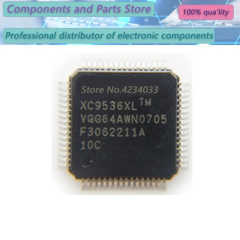 1 قطعة XC9572XL-10VQG64C XC9572XL-10VQG6 XC9572XL-10V QFP new100%
