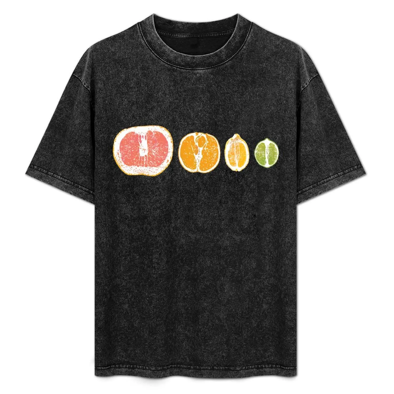 

Citrus Print T-Shirt vintage clothes man clothes mens t shirt graphic
