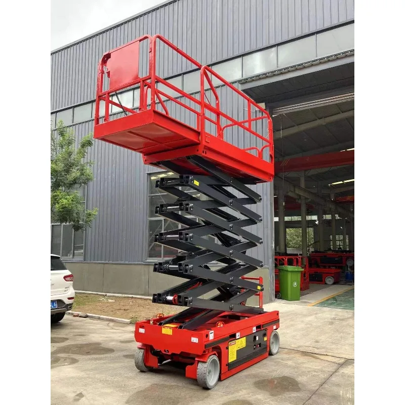 

Mobile Scissor Lift Platform 4m 6m 8m 10m Electric Scissor Lifts Hydraulic Small Aerial Work Lift Platform Machine for Mexico
