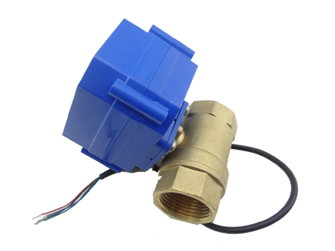 Motorized ball Ventil valve,220v,2 way,DN25 (reduce port),electrical valve, motorized valve