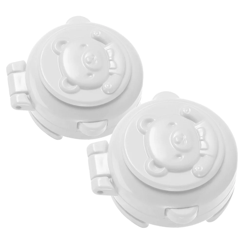 

2Pcs Child Safety Button Lock Washing Machine Start Protector Cover Baby Proofing Device Home Appliance Security