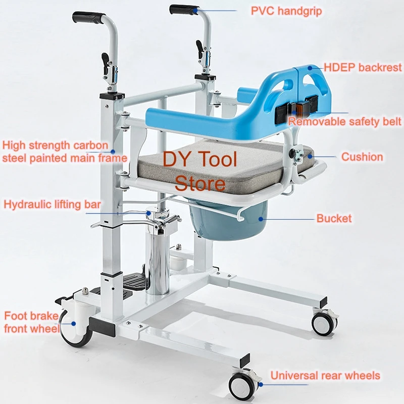 Multi-functional lifting machine home disabled paralyzed elderly lift bed care lift sitting stool bath chair