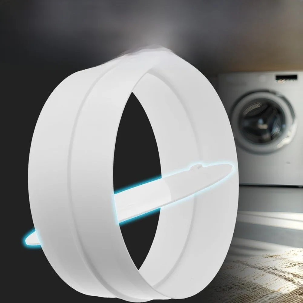 White Plastic Ventilation Duct Reducing Flange 100mm 150mm Adapter For Air For Exhaust Fan System Kitchen Basement HVAC Connecto