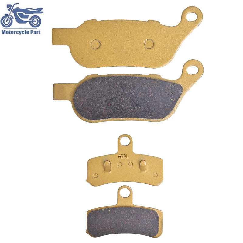 

Motorcycle Front or Rear Brake Pad Disc Set For HAR/LEY DAVID/SON FXCW FXCWC FXS FLD FXD FXDL Low Rider FXDLS Dyna FLSTC FLSTN