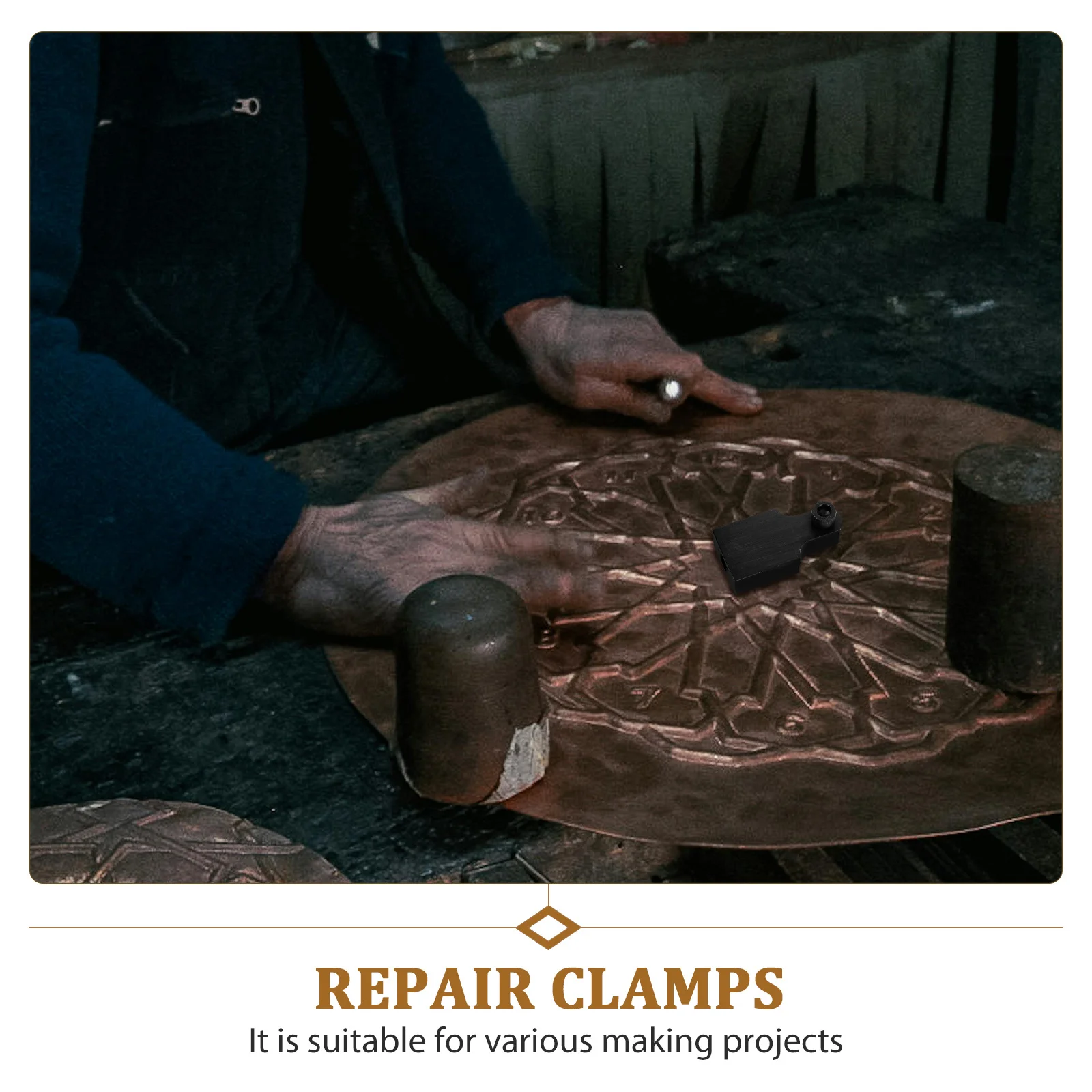 1 مجموعة تنوعا حلقة المشبك مجموعة أداة DIY بها بنفسك صنع المجوهرات سهلة الاستخدام أداة اليد المعدنية لخواتم حلقة المشبك صنع المجوهرات كليب #5