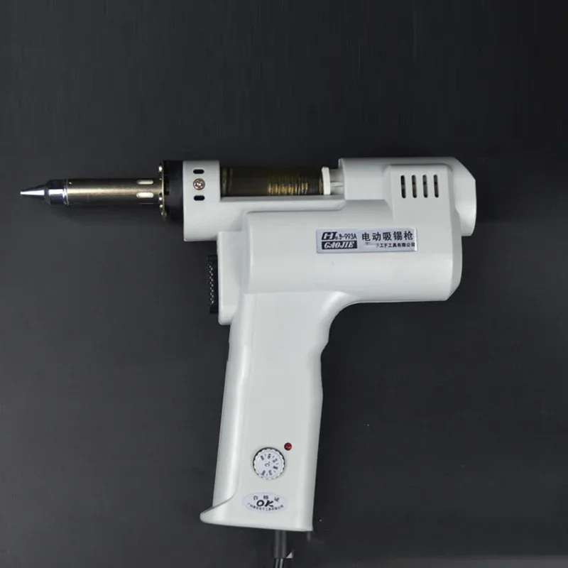 Brand New S-993A Powerful Single Air Pump Electric Tin Suction Device Suction Gun Suction Pump 100w Tin Removal  Tool