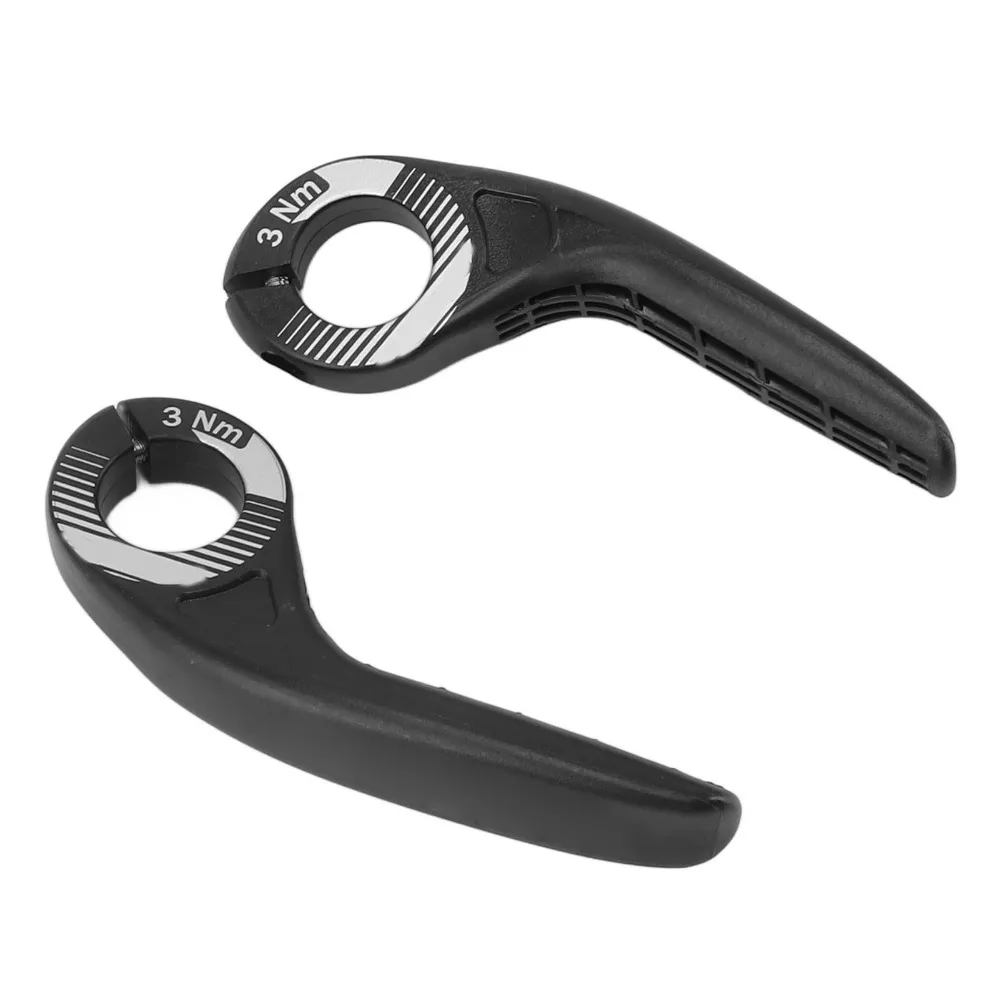 

1 Pair Anti-Slip Bike Bar Ends Ergonomic Lightweight Mountain Bike Handlebar Ends Adjustable Plastic Bike Bar Ends Extender