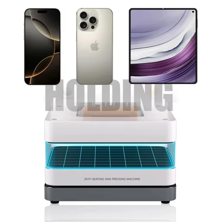 

TBK 201P Built-in Pump Bracket with Screen & Back Cover Heating Press Machine for Phone/Tablet Repair Tool