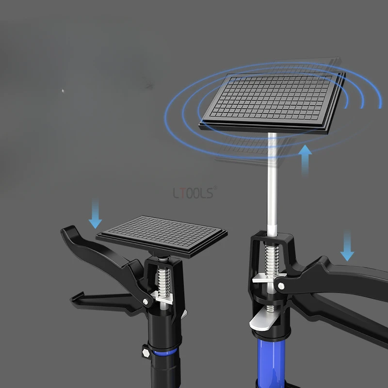 Imagem -05 - Labor-saving Bracket para Woodworking Gypsum Board Tool Dispositivo de Elevação Ajustável Instalação Telescópica do Teto