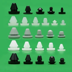 Schutzhülle Stecker Silikon Gummi Stopper Weiche Spiel Schwarz Tür Matte Muffling Anti-kollision Öse Weiß Stumm T-stecker abdichtung Abdeckung