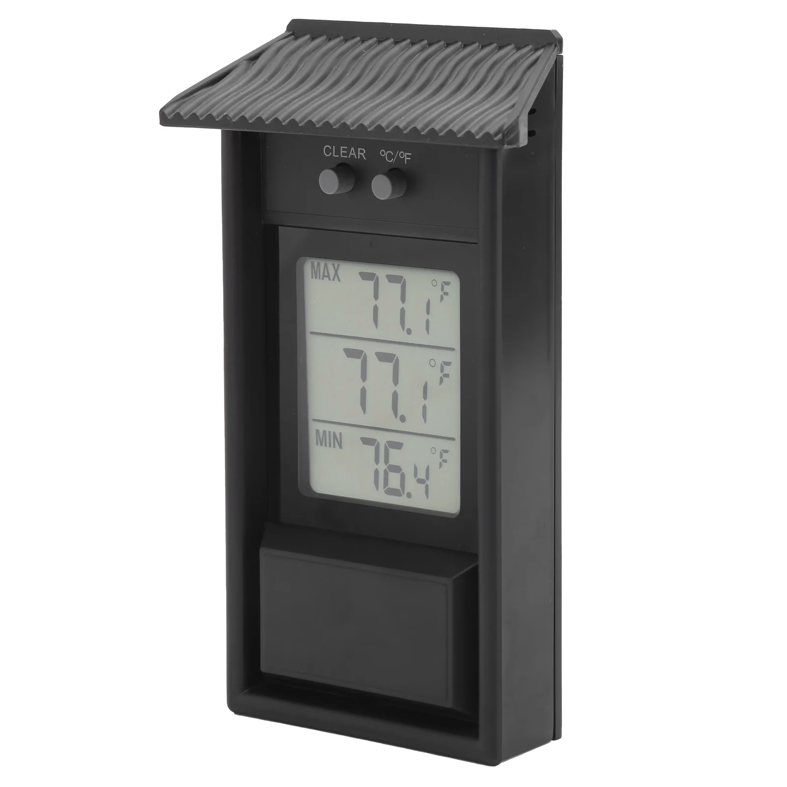 Matériau ABS mesure de la température thermomètre numérique extérieur étanche compteur de température jauge pour serre de jardin