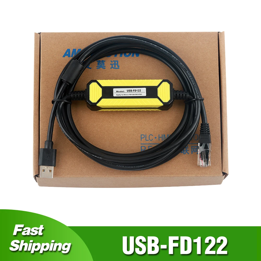 

USB-FD122 For Kinco Eview ET050 ET070 FD122 Servo Driver USB to RJ45 Debugging Cable Dirver Programming Data Download Line