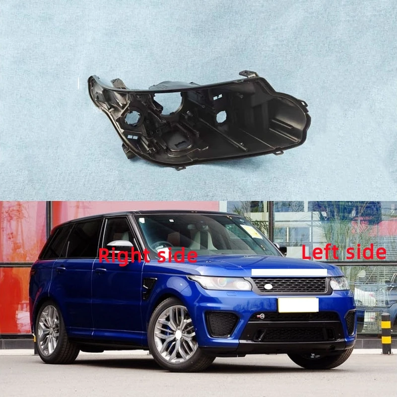 

Для Land Rover Range Rover Sport 2014 2015 2016 2017, дом на фару, основание на фару автомобиля, задняя база, передняя авто фара, задний дом