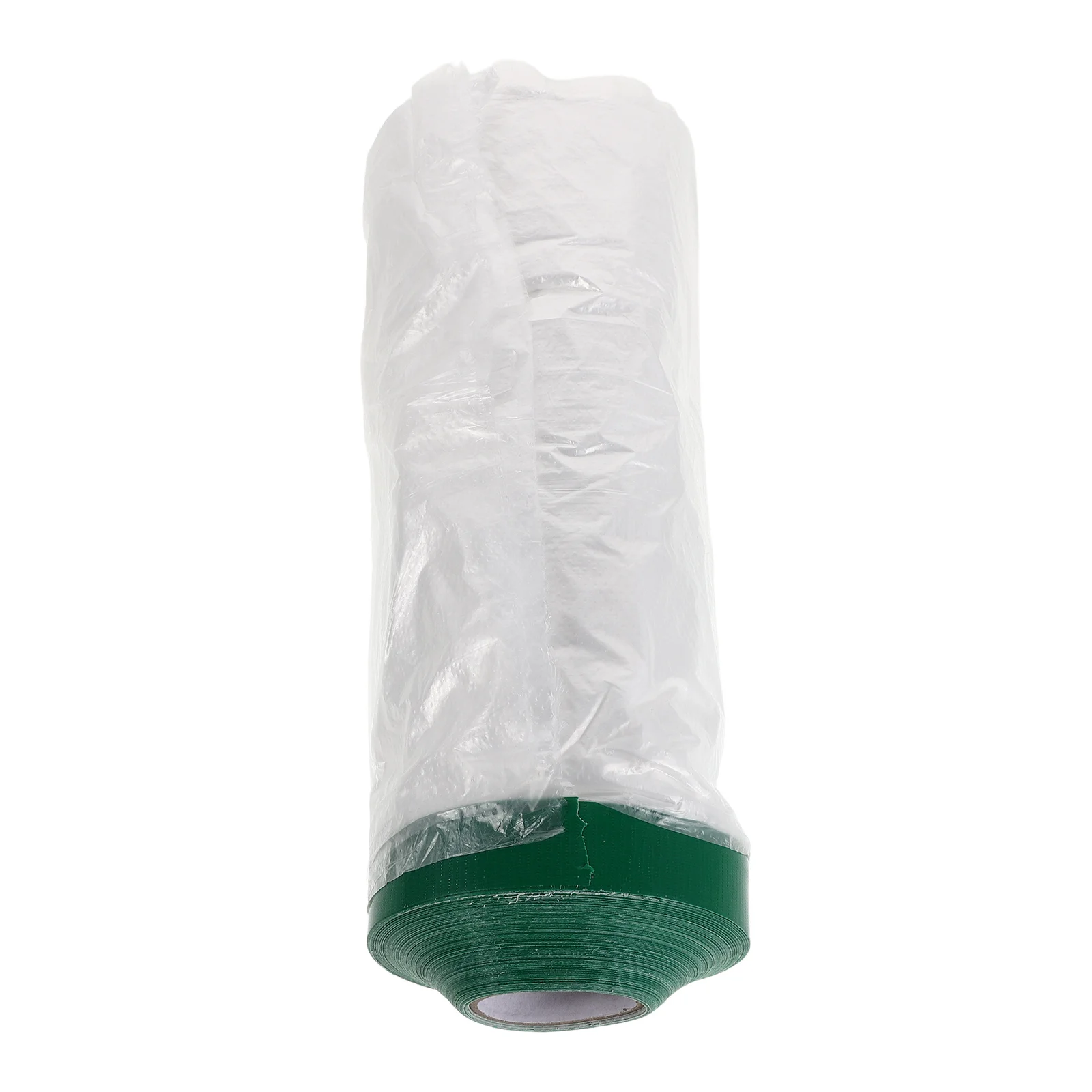 

20M Waterproof Masking Film Painters Plastic Cover Roll For Car Painting Floor Protection Pre-Made Kraft Wrapping Sheet For