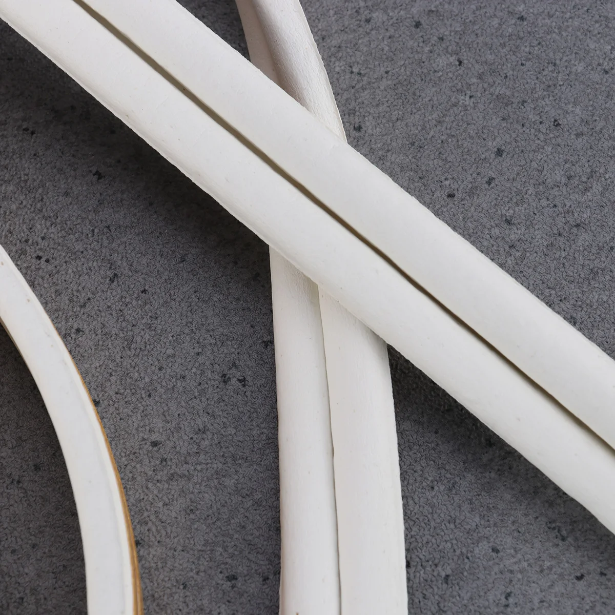

2 Pack of 10 Meters Self-adhesive Seal Doors and Windows Excluder Seal Strip Sound Insulation Strip(White)